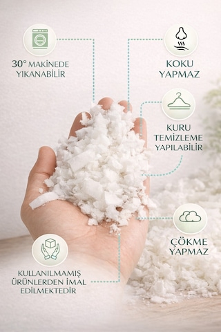 5 Kg Kırpıntı Sünger Yatak Ve Yastık Dolum Maddesi