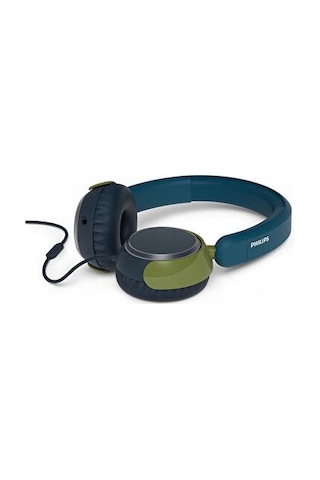 Philips Uyumlu  2000 Series Kristal Deniz Mavisi Unisex Çocuk Kulak Üstü Kablolu Kulaklık Tak2000ct/00