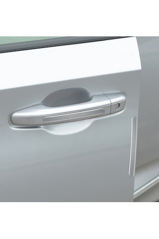 4 Adet Şeffaf Araç Kapı Kolu Koruma Bademi Çarpma Koruyucu