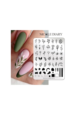Nicole Diary Metal Stampa Tabakası X013 56260