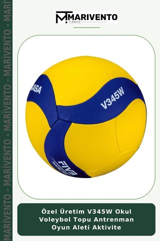 Özel Üretim V345w Okul Voleybol Topu Antrenman Oyun Aleti Aktivite Çok Renkli
