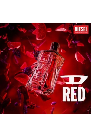 Diesel D Red Unisex Parfüm EDP 100 ML