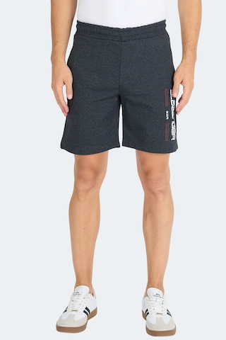 Slazenger Nebo I Erkek Cepli Koyu Gri Şort Koyu Gri