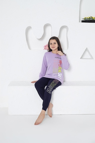 Estiva 24472 Kız Çocuk Uzun Kollu Pijama Takımı 001
