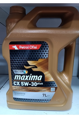 Petrol Ofisi Maxima CX 5W-30 Partiküllü Motor Yağı 7 L