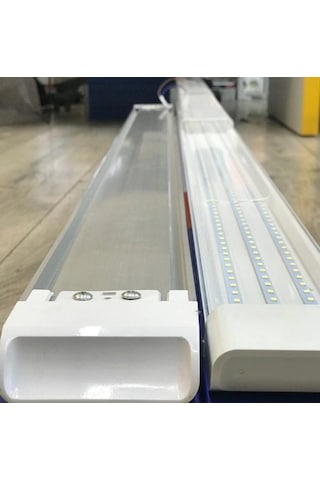 Noas 80w 6500k Beyaz Işık 120 Cm Etna Bant Armatür 2 Adet Beyaz