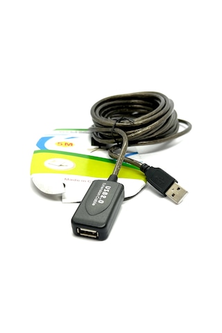 5 Metre Usb Uzatma Kablosu 5m Extension Cable Güçlendirilmiş Usb