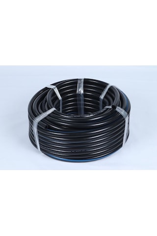 Süt Hortumu Siyah T. Kauçuk 16 Mm X 26 Mm 50 Metre