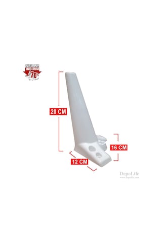 Depolife Mobilya Ayağı 4 Adet Takım Puf Komodin Koltuk Ayağı 20 Cm Dayanık