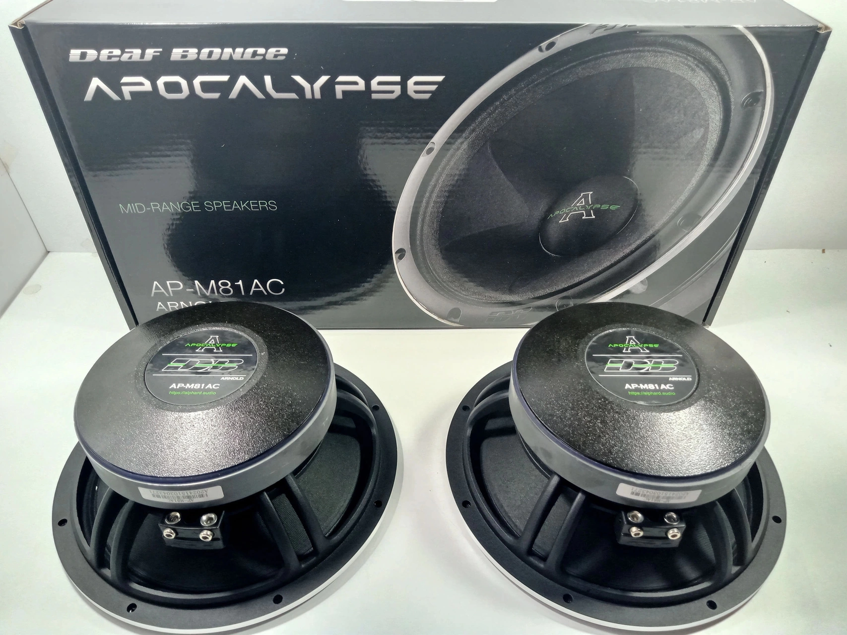 Apocalypse 20cm Midrange - Deaf Bonce Apocalypse Arnold Ap-m81ac 600w 300rms 20cm Midrange
