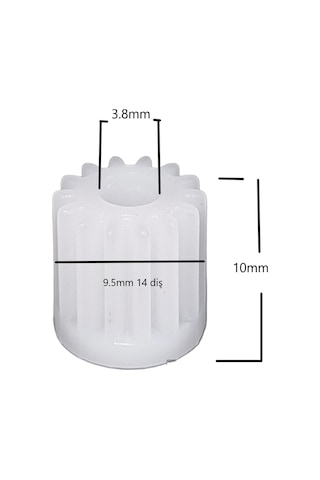 Fakir Uyumlu Sms410 Blender Çırpıcı Dişli Kutusu Mil Dişlisi