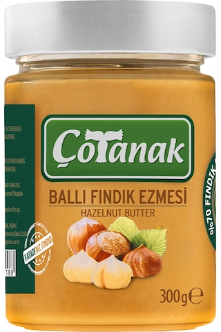 Çotanak Ballı Fındık Ezmesi 300 G