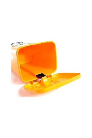 Omnipazar Sy-4255 40 Lt Köşeli Pedallı Plastik Çöp Kovası İç Kovasız Yeşil