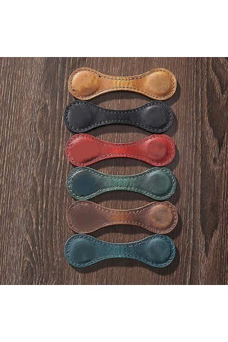 Manyetik Deri Kitap Ayracı, Gravürlü, Hediye Seçeneği