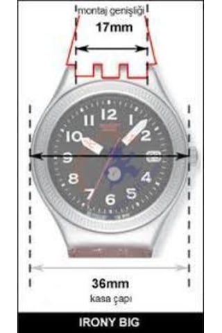 Swatch Uyumlu 17Mm Silikon Saat Kordonu