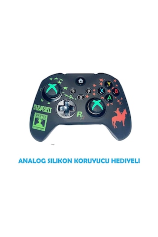 Xbox Series S/series X Red Dead Redemption Koruyucu Silikon Kılıf + Analog Silikon Koruyucu