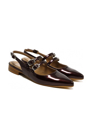 Sandalet Kadın Diğer 3l5658co Comart 5658co Vernıce Burgundy Burgundy Çok Renkli