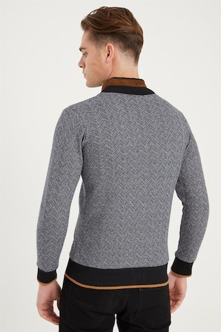 9021 Dewberry Erkek Sweatshırt-balıksırtı Lacivert Balıksırtı Lacivert