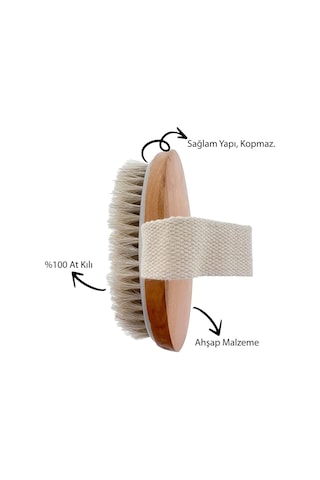 Muggio At Kılı Selülit Fırçası Pembe 2'li