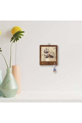 Anadoliamağazacılık Piri Reis Serisi Balık Detay Seramik Dekoratif Askılık Diğer