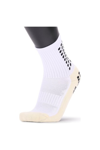 Willowhaven Erkekler Kaymaz Futbol Çorapları, Atletik Uzun Emici Spor Tutuş Çorap, Siyah/beyaz/kırmızı/sarı/mavi/turuncu, Abd 6.5-10/cn 39-44 Beyaz