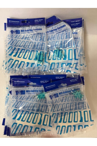 Hcs Datalight Lc Duplex Plastik Adaptör-aqua Mm Om3 Vfo-27201a 10'lu Paket
