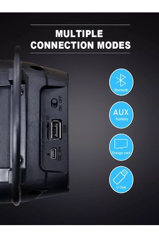 Kimiso KMS-1182 RGB Bluetooth Hoparlör