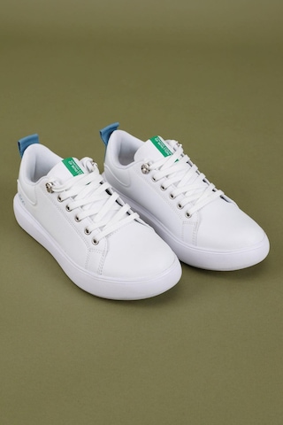 Benetton Bni-11166 Kadın Spor Ayakkabı Beyaz