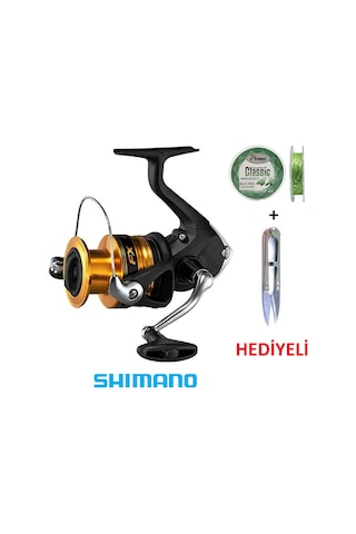 Shimano Fx 4000 İp Misina Sarılı Spin Olta Makinası