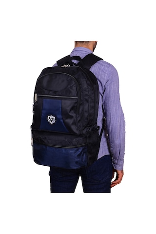 Strong Bag Strong Büyük Boy Dağcı Sırt Seyahat Kamp Çantası Uc Siyah-Lacivert