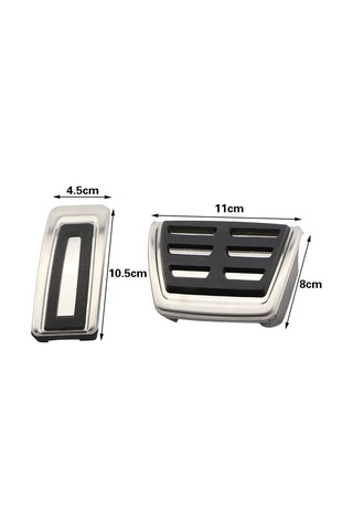 Vw Tiguan 2016+ Sonrası Pedal Seti Otomatik Krom Geçmeli