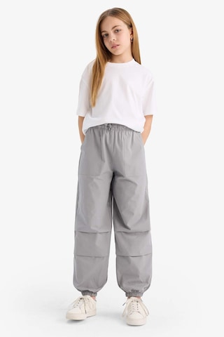 DeFacto Kız Çocuk Paraşüt Jogger Paça Pantolon E0160A825SMGR453 Gri