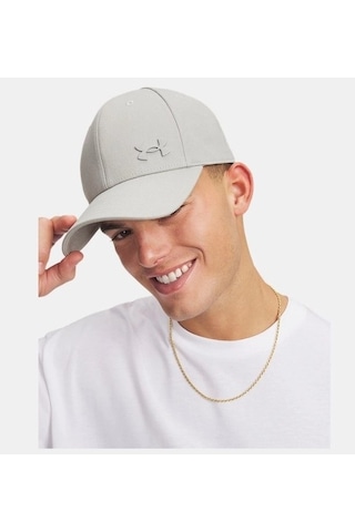 Under Armour M Essential Low Metal Erkek Şapka 1389695-069 Gri