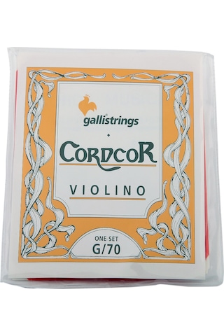 Galli İtaly G/70 Cordcor Profesyonel Keman Tel Seti