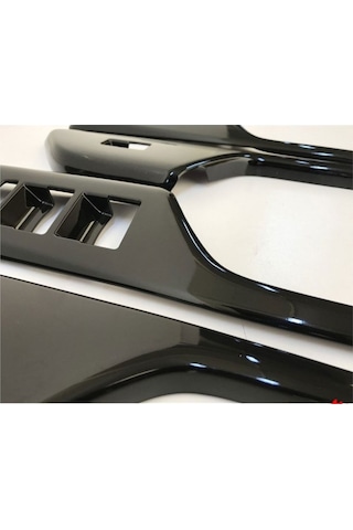 Honda Civic 2016-2021 Fc5-Fk7 Kapı Kolçak Kaplaması (Piano Black) (487308642)