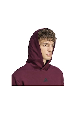 Ks6405-e Adidas D4t Hoodıe Erkek Sweatshirt Bordo Ks6405-e