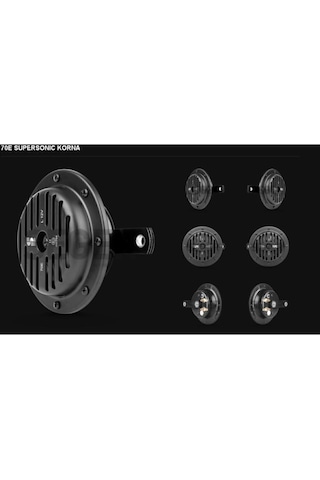 Ahmet Otomotiv Seger 70e Supersonıc Superton Korna 12v 390/320hz 118db