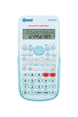 Need Nd-82m Mavi 240 Fonksiyonlu Bilimsel Hesap Makinesi Mavi