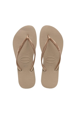 Havaianas Slim Rose Gold-6337 Bronze Gold