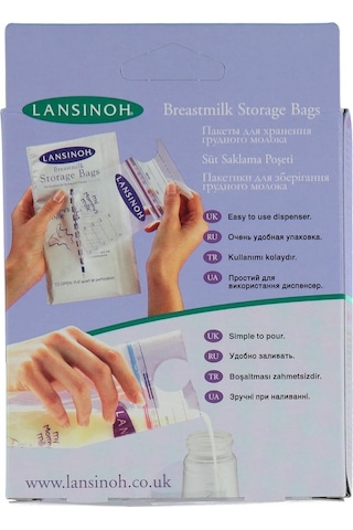 Lansinoh Anne Sütü Saklama Poşeti 25 Adet