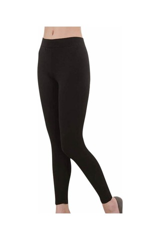 Termal Kışlık Kalın Uzun Alt Içlik Tayt Siyah Renk Siyah