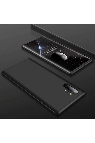 Galaxy Note 10 Plus Kılıf Zore Ays Kapak Siyah