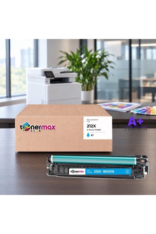 Hp 212x W2121x Mavi Uyumlu Toner A Plus / Color Laserjet Enterprise M554 / M555 / Mfp M578