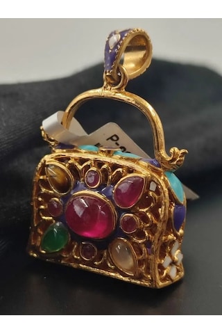 Allahverdi Türkmen Mine İşlemli Kolye Ucu 236