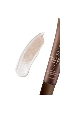 Skin Sensual Magic Eye Duo Repair & CC -Çift Etkili Onarıcı ile Aydınlatıcı Göz Altı Kremi | Medium to Dark 15ml