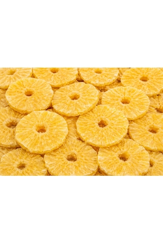 Fırında Kurutulmuş Ananas Kurusu 1 Kg Katkısız & Doğal