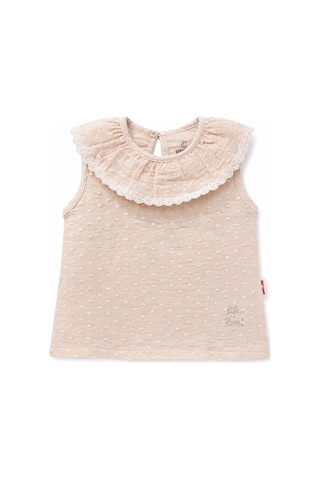 Haribo Kız Bebek T-shirt Şort Takım Pudra