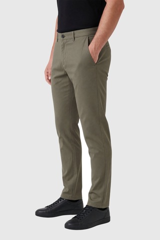 Rizzup Erkek Yeşil Modern Fit Likralı Kumaş Pantolon Günlük & Ofis Kullanımı 2602020
