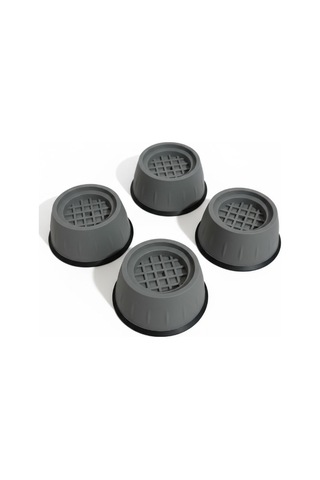 Titreşim Önleyici Çamaşır Makinesi Ayak Pedi - 4 Lü Set Kaymaz - Sessiz - Zemin Koruyucu Çok Renkli