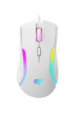 Gamenote Ms1033 Rgb Uyumlu Beyaz Gaming Makrolu Oyuncu Mouse 8000 Dpı